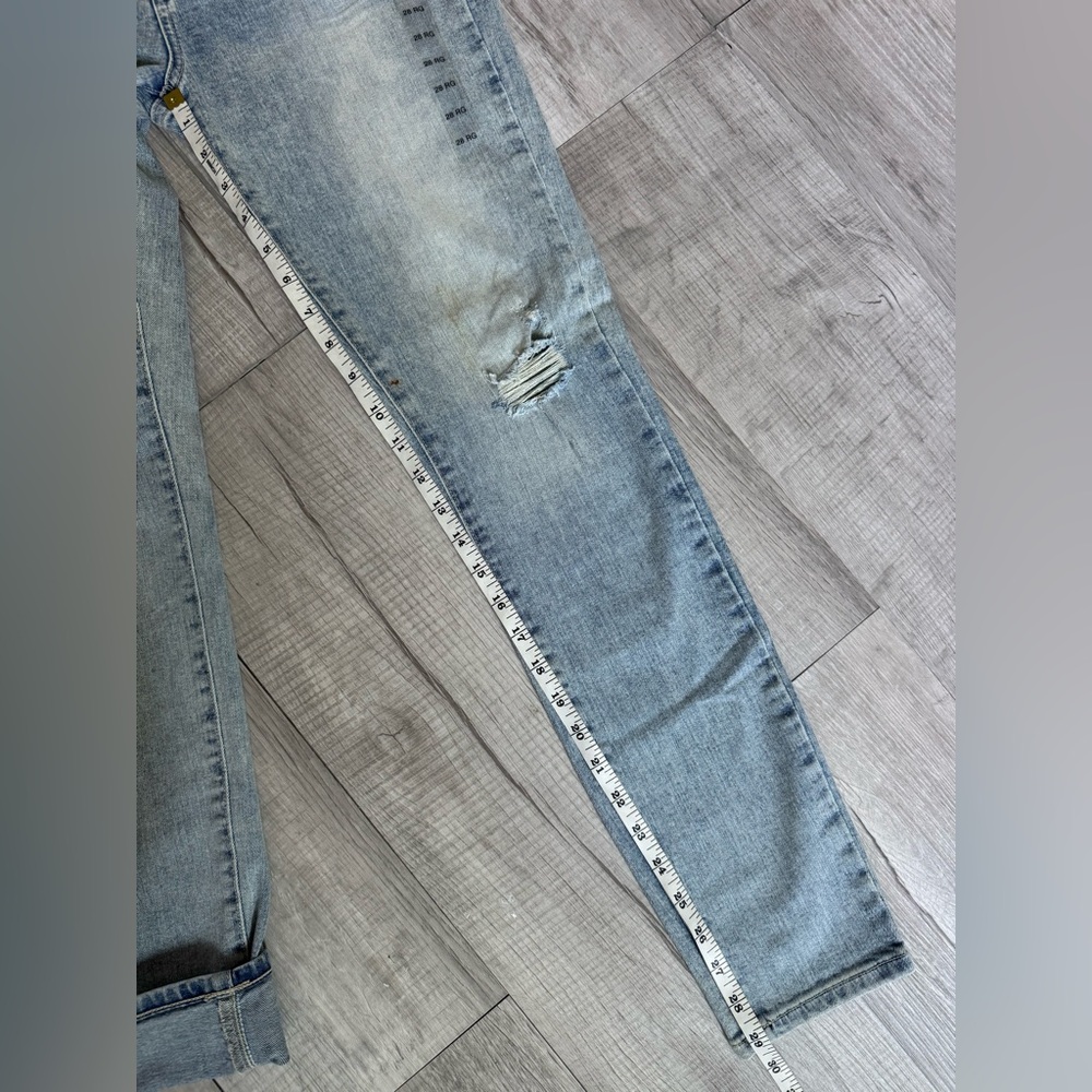 GUESS Mid Rise Skinny Light Blue Jeans - Picture 8 of 13